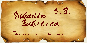 Vukadin Bukilica vizit kartica